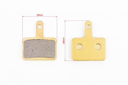Гальмівні колодки Disk-brake (Shimano BR-M416,575,495,486,485,446,445,395,375), на мідній основі (65%), до велосипеда SCB YL-1001