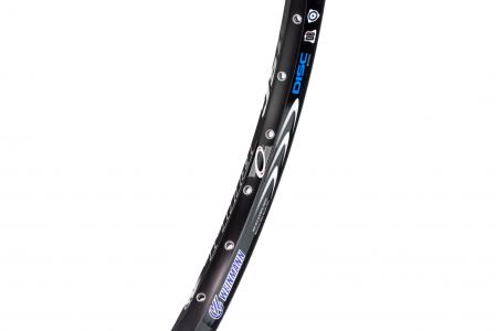 Обід 26" (559x24) Disk-brake, пістонований, 14Gх36H алюмінієвий, чорний DISK BULL до велосипеда