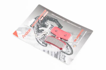 Гальмівні колодки Disk-brake (Shimano Saint 2009, zee), червоні до велосипеда YL-1039