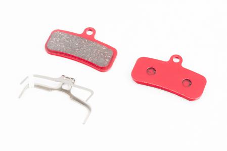 Гальмівні колодки Disk-brake (Shimano Saint 2009, zee), червоні до велосипеда YL-1039