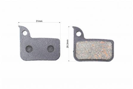Гальмівні колодки Disk-brake (Sram Level Ultimate A1 2017-2019, Level TLM A1 2017-2019, Red 22, Force 22, Rival 22, S700, CX1), чорні до велосипеда YL-1053