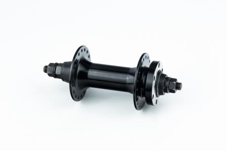 Втулка передня FAT BIKE алюмінієва 14Gx36H, Disk-brake, 2 пром-підшипники 6200 2RS, кріпл. гайка, чорна до велосипеда WZ-A212F