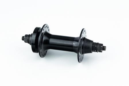 Втулка передня FAT BIKE алюмінієва 14Gx36H, Disk-brake, 2 пром-підшипники 6200 2RS, кріпл. гайка, чорна до велосипеда WZ-A212F