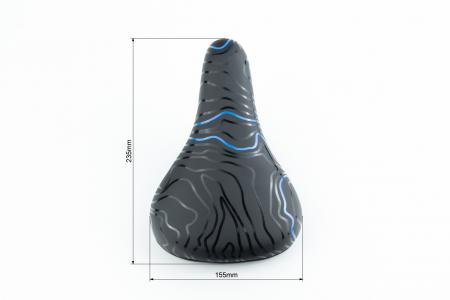 Сидіння CHILD 235x155 мм, чорно-синє до велосипеда N964