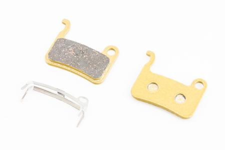 Гальмівні колодки Disk-brake (Shimano LX BR-M655,765,775, XT BR-755,965,966,975, XTR M965,966, Saint M800), жовті до велосипеда YL-1015