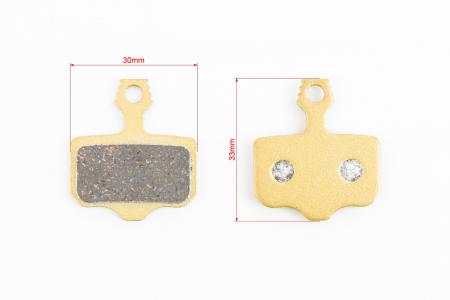 Тормозні колодки Disk-brake (Sram X0, X7, X9, XX, Avid Elixir 1,3,5,7,8, Kugoo M5,G1,G-Booster), жовті до велосипеда YL-1021