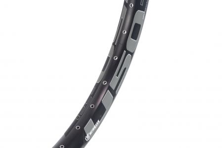 Обід 26" (559x45) Disk-brake безкамерний, пістонований, 14Gх32H алюмінієвий, чорний до велосипеда U50 TL