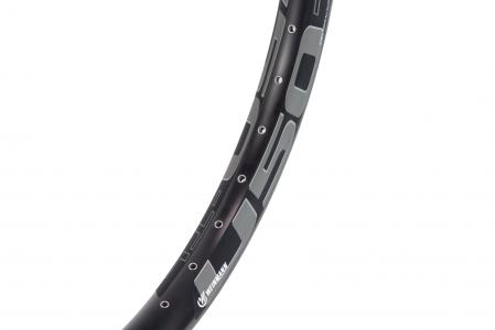 Обід 26" (559x45) Disk-brake безкамерний, пистонований, 14Gх36H алюмінієвий, чорний до велосипеда U50 TL