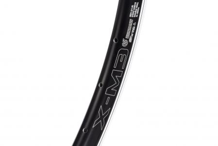 Обід 26" (559x19) V-brake "крапля", 14Gх36H алюмінієвий, чорний до велосипеда X-M3