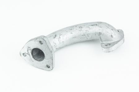 Коліно (труба) глушника 2х3отв., лите Тип 1 для двигуна D175/180N