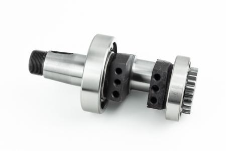Колінвал R180NM+підшипники+шестерня, запресований, з канавкою під ст. кільце для двигуна D175/180N