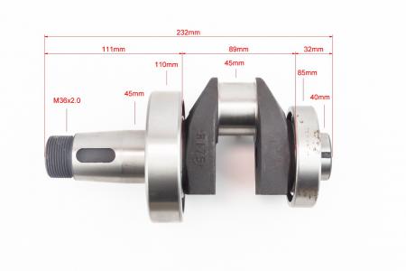 Колінвал R175A+підшипники для двигуна D175/180N