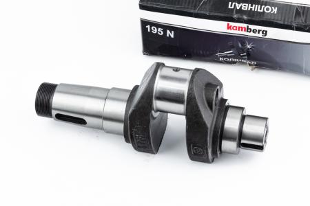 Колінвал R195NM (Dболта-М12x1,5, Dшийки-52 мм H-112 мм) для двигуна D190/195N