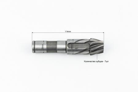 Вал КПП проміжний Z-7 (три швидкості) для двигуна M178/186F