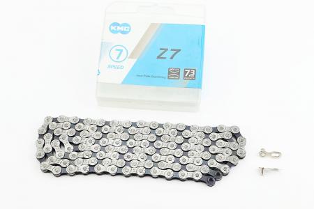 Ланцюг привідний для велосипеда 1/2 x 3/32 116L 7 швидкостей Z7, KMC