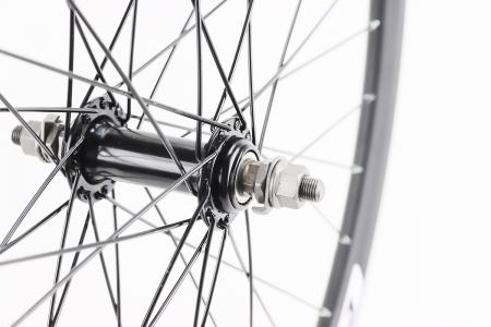 Колесо переднє до велосипеда 26" V-brake, обід "крапля" алюмінієвий, втулка 14Gx36H, GRAVITY PRC