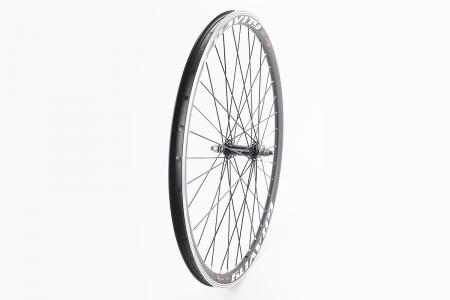 Колесо переднє до велосипеда 26" V-brake, обід "крапля" алюмінієвий, втулка 14Gx36H, GRAVITY PRC
