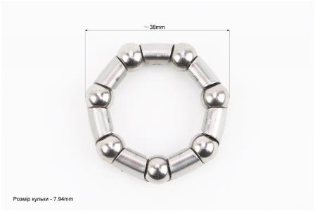 Підшипник каретки для велосипеда 5/16" (Ø7,94) x 7 шариків, American Type, PRC