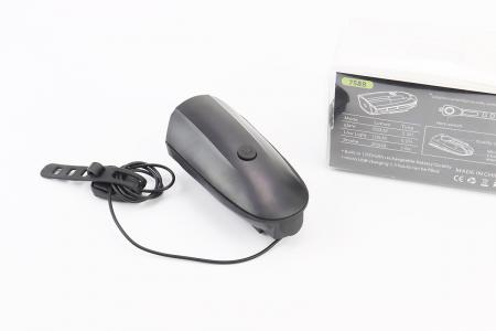 Передня фара до велосипеда FY-058/7588 1 діод, Li‑ion 1200mAh з дзвінком PRC