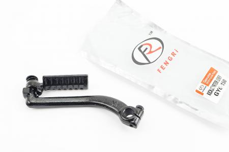 Ричаг кікстартера до скутера GY6-150 125-150сс, FENGRI (чорний, пласка підніжка)
