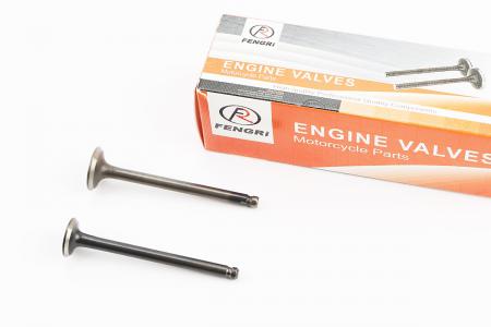 Клапани до скутера 50-100cc 4T 69 мм (впускний і випускний, немагнітні) FENGRI