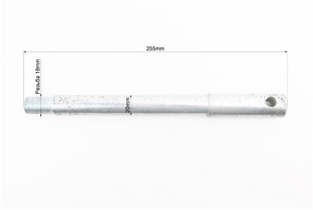Вісь переднього колеса МТ L-255 мм до мотоцикла МТ, УРАЛ, К-750