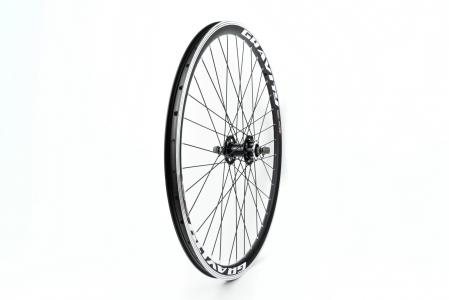 Колесо 26" переднє Disk-brake, обід "крапля" алюмінієвий, втулка 14Gx36H, пром-підшипники 6000 2RS, кріпл. гайка, "GRAVITY" до велосипеда