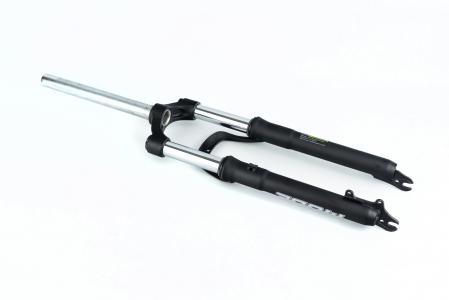 Вилка 26" амортизаційна, без різьби 1-1/8" (28,6 мм), шток 255 мм, з ходом 50 мм, Disk-brake, M Lockout, чорна MD-N780 до велосипеда