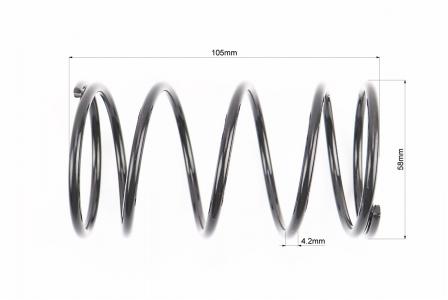 Пружина торкдрайвера до скутера Honda DIO 2500RPM DLH