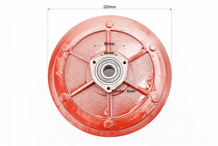 Зчеплення у зборі до мотоблока M175/195N 2 пази KAMBERG