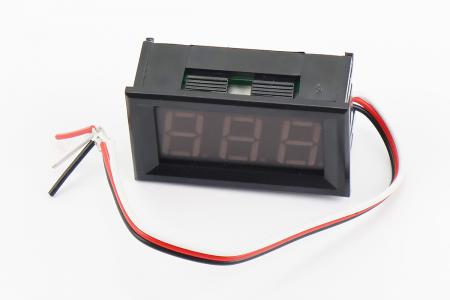Вольтметр 12-30V до мототрактора PRC панельний