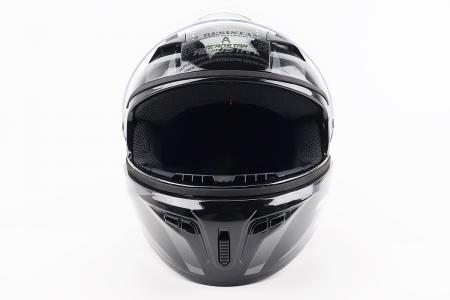 Шолом інтеграл до мотоцикла ZEAL XL, чорний-сірий, AEROSTAR