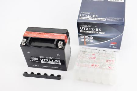 Акумулятор до мотоцикла 12V 10Ah UTX12-BS OUTDO