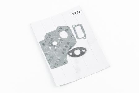 Прокладки двигуна, комплект 3 деталі для садової техніки HONDA GX35 (CG438)-4Т (на блістері)