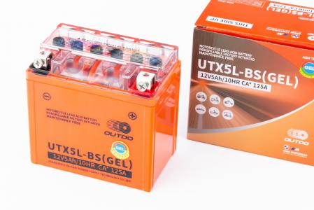 Акумулятор 12V5Ah UTX5L-BS GEL (L113*W70*H107 мм)