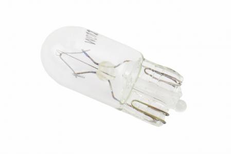 Лампа поворотника T10 (без цоколя), біла 12V/3W