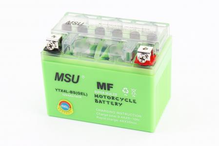 Акумулятор 12V4Ah YTX4L-BS GEL (L113*W70*H85 мм)