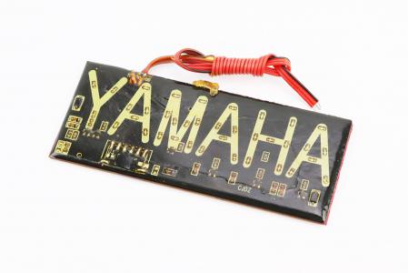 Табличка світлодіодна "YAMAHA" (12*5см)