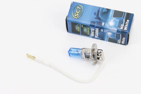 Лампа фари H3 12V 55W Super White (галоген)