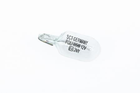 Лампа поворотника T10 (без цоколя), біла 12V/5W (W5W)