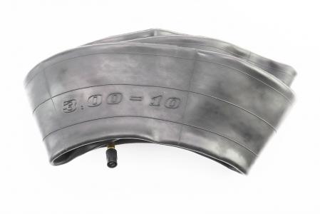 Камера 3,00-10 з кривим ніпелем до велосипеда