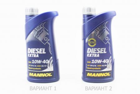 Масло 4T 10W-40 напівсинтетичне дизельне "DIESEL EXTRA", 1L
