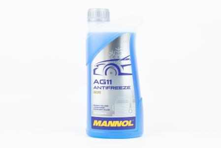 Рідина охолоджуюча -40°C "АНТИФРИЗ АG11" блакитний, 1L