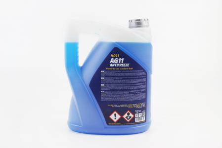 Рідина охолоджуюча -40°C "АНТИФРИЗ АG11" блакитний, 5L