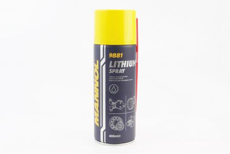 Мастило багатоцільове літієве "LITHIUM SPRAY", аерозоль 400ml