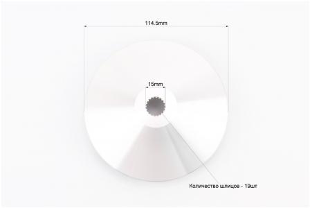 Крильчатка переднього варіатора до скутера 125-150сс 4Т