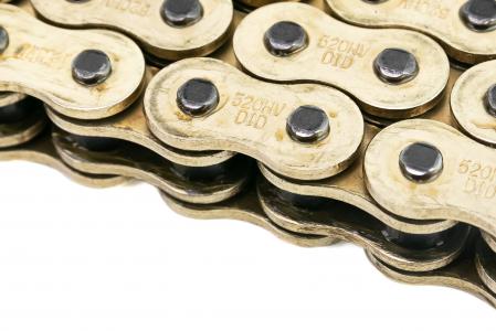 Ланцюг приводу колеса 520HVOx120L GOLD (з сальниками) до мотоцикла