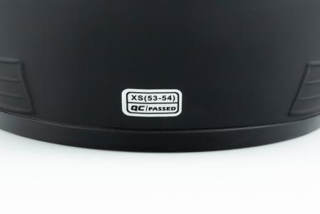 Шолом інтеграл BLD-825 XS (53-54см), чорний мат