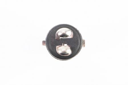 Лампа фари BA20D 12V 35/35W "super", синя "свічка"