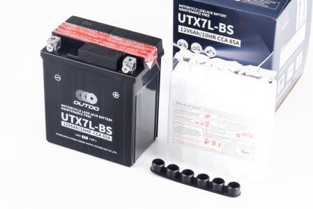 Акумулятор 12V6Ah UTX7L-BS кислотний (L113*W70*H130 мм) "МОТО"